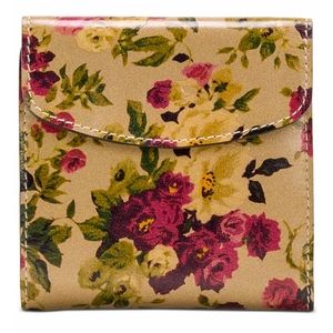 Patricia Nash Rose Reiti Leather Bi-fold Wallet